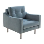 Marnie Lounge Chair in Valhalla Cerulean