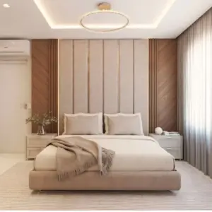 Custom Upholstered Headboards Wall Panels & Bed Frames Any Size! Custom Made - Easy to Install - DWU77