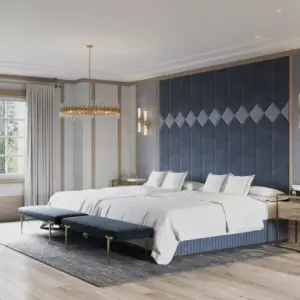 Custom Upholstered Headboards Wall Panels & Bed Frames Any Size! Custom Made - Easy to Install - DWU88