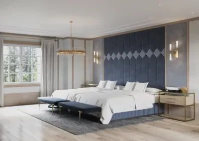 Custom Upholstered Headboards Wall Panels & Bed Frames Any Size! Custom Made - Easy to Install - DWU88