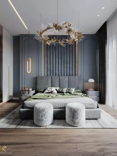 Custom Upholstered Headboards Wall Panels & Bed Frames Any Size! Custom Made To Your Desire - Any Design! Easy to Install - DWU2