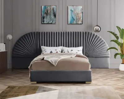 Custom Upholstered Headboards Wall Panels & Bed Frames Any Size! Custom Made To Your Desire - Easy to Install - DWU4