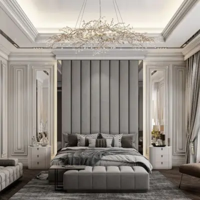 Custom Upholstered Headboards Wall Panels & Bed Frames Any Size! Custom Made To Your Desire - Easy to Install - DWU8